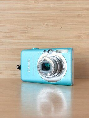Canon PowerShot SD1200 IS 10MP Blue Digital Camera 3x Zoom